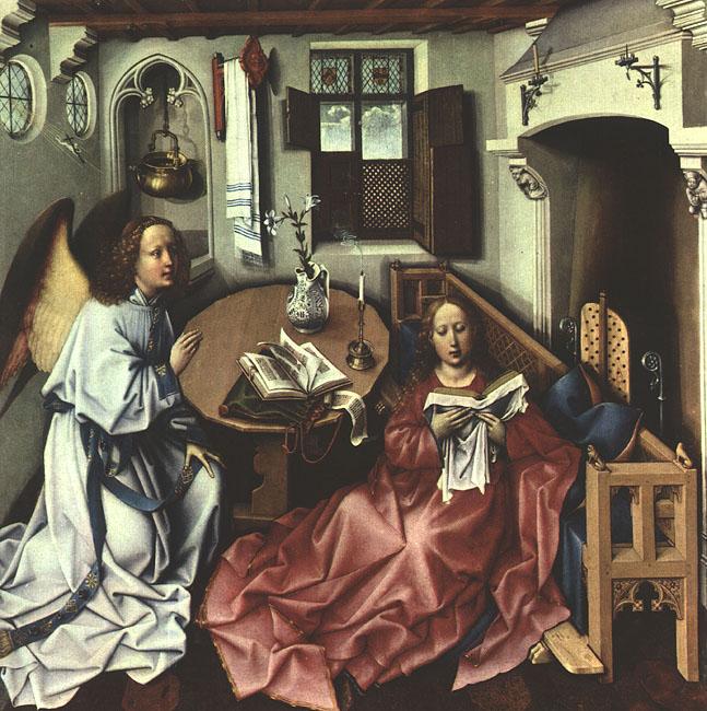 Robert Campin The Annunciation